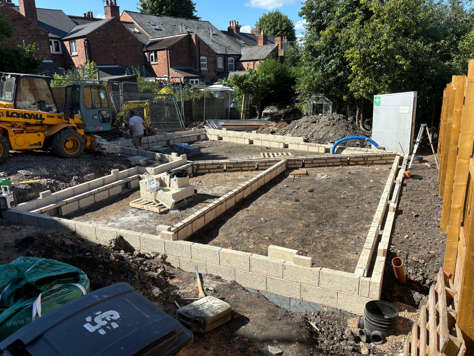 Residential development work